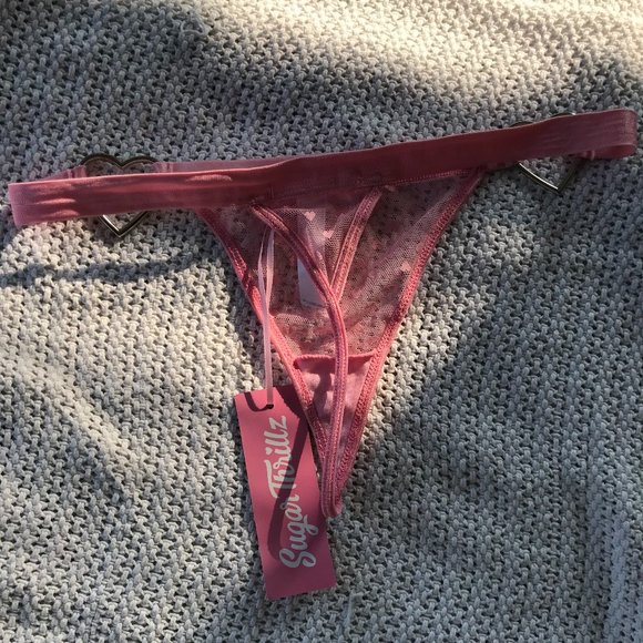 NWT Sugar Thrillz Heart Panties - Picture 3 of 4